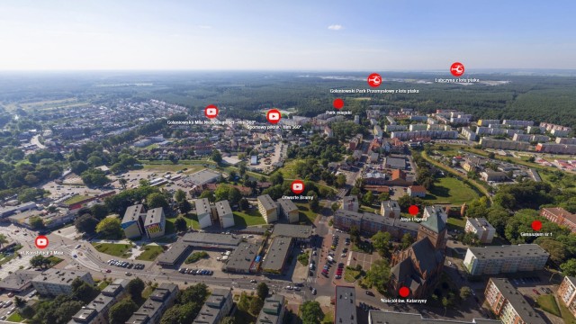 Goleniów z lotu ptaka. Nowy pomysł na promocję miasta [WIDEO]