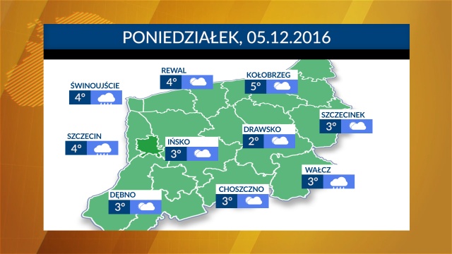 Kołobrzeg będzie najcieplejszym miastem regionu w poniedziałek. W Zachodniopomorskiem w większości dziś pogodnie, ale m.in. w Szczecinie i Świnoujściu może spaść deszcz.