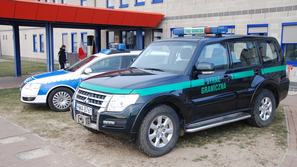 Funkcjonariusze polskiej Straży Granicznej i niemieckiej Policji zatrzymali pod Szczecinem trzech uzbrojonych bandytów. Fot. Straż Graniczna