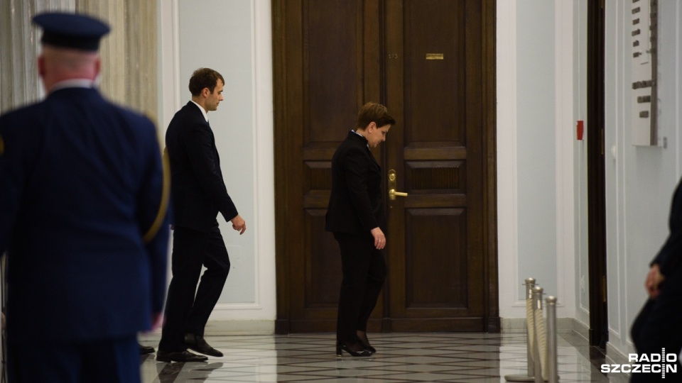 Premier polskiego rządu Beata Szydło. Fot. Konrad Nowak [Radio Szczecin/Archiwum]