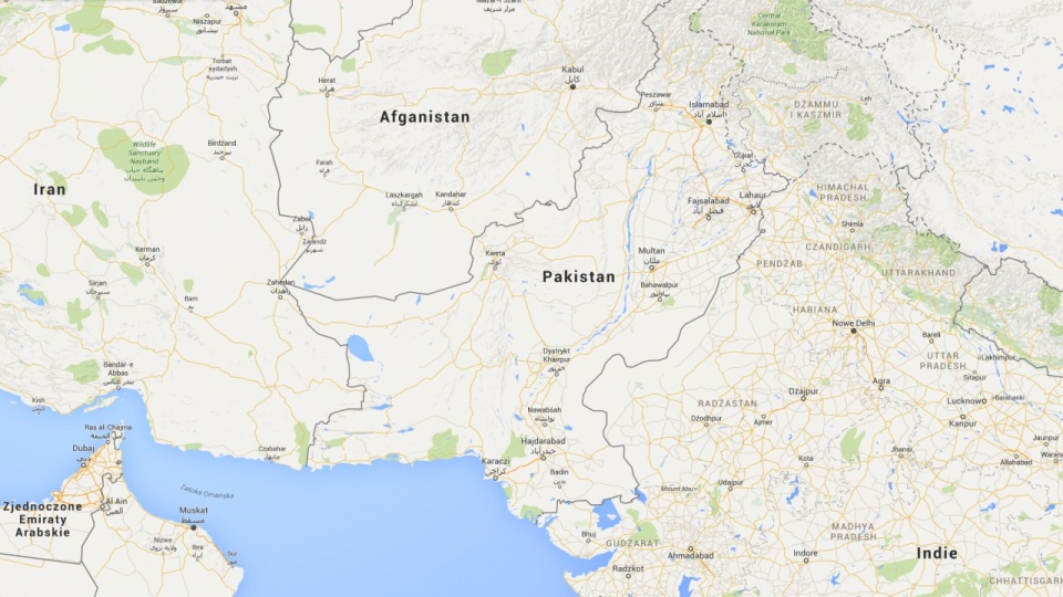 Pakistan to państwo w południowej części Azji, położone nad Morzem Arabskim, ze stolicą w Islamabadzie. Fot. www.google.pl/maps