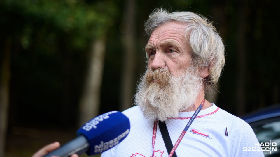 Aleksander Doba jest dziadkiem dla dwóch wnuczek - Agatki i Oli. Fot. Konrad Nowak [Radio Szczecin/Archiwum]