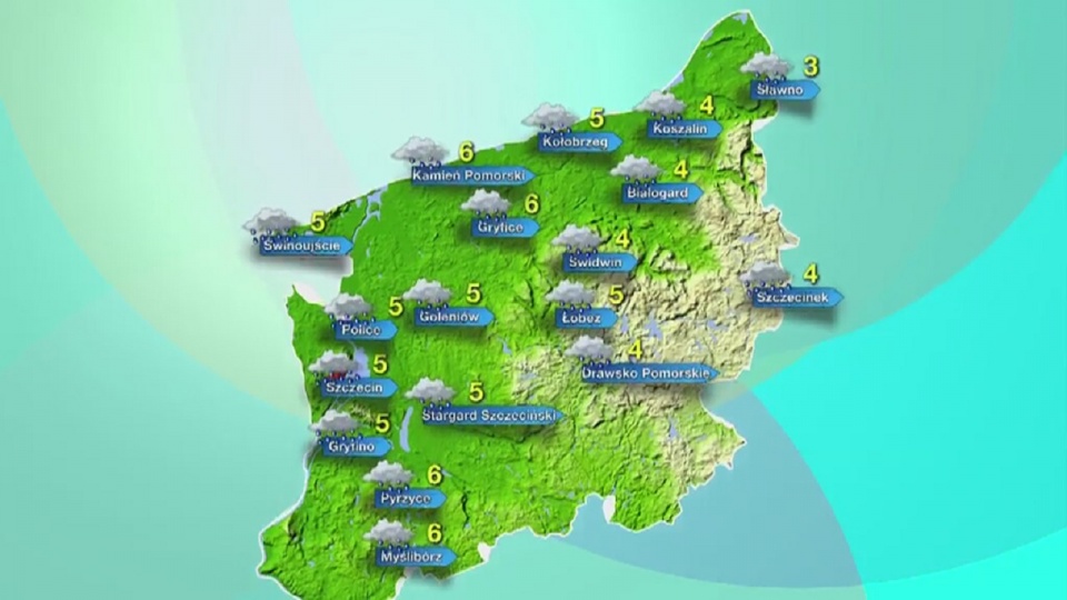 W poniedziałek termometry w regionie będą wskazywać od 3 do 6 stopni Celsjusza. Fot. TVN Meteo Active/x-news