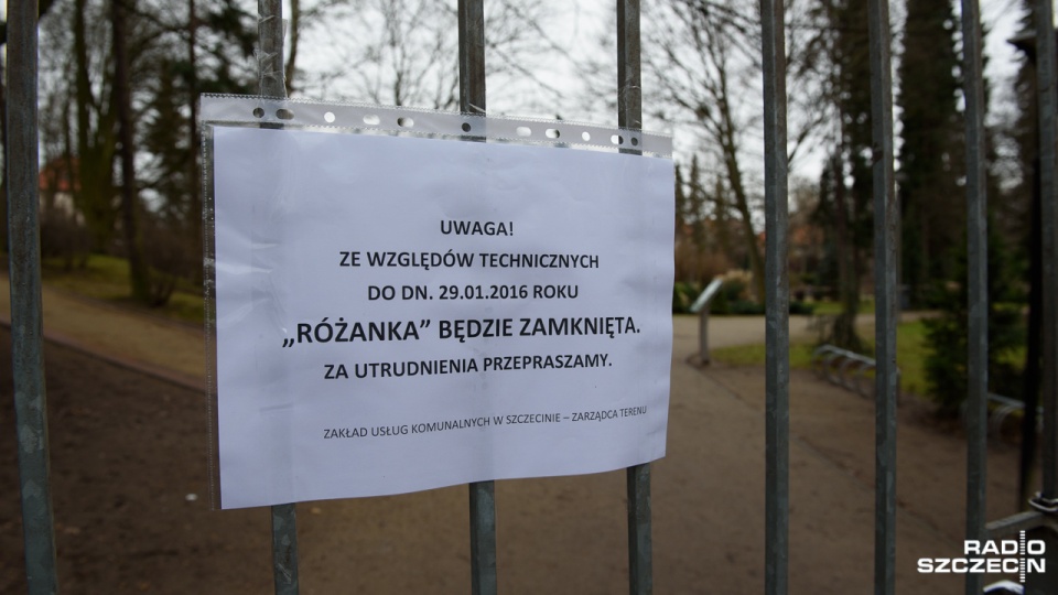 Szczecińska Różanka zamknięta. Fot. Konrad Nowak [Radio Szczecin]
