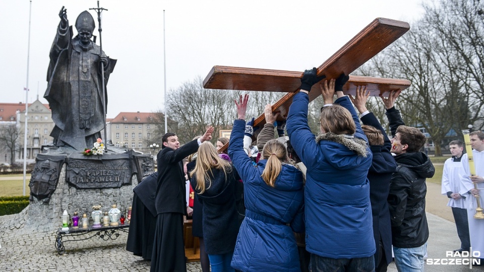 Młodzież z całego świata odwiedzi polskie diecezje kilka dni przed Światowymi Dniami Młodzieży. Fot. Jarosław Gaszyński [Radio Szczecin]