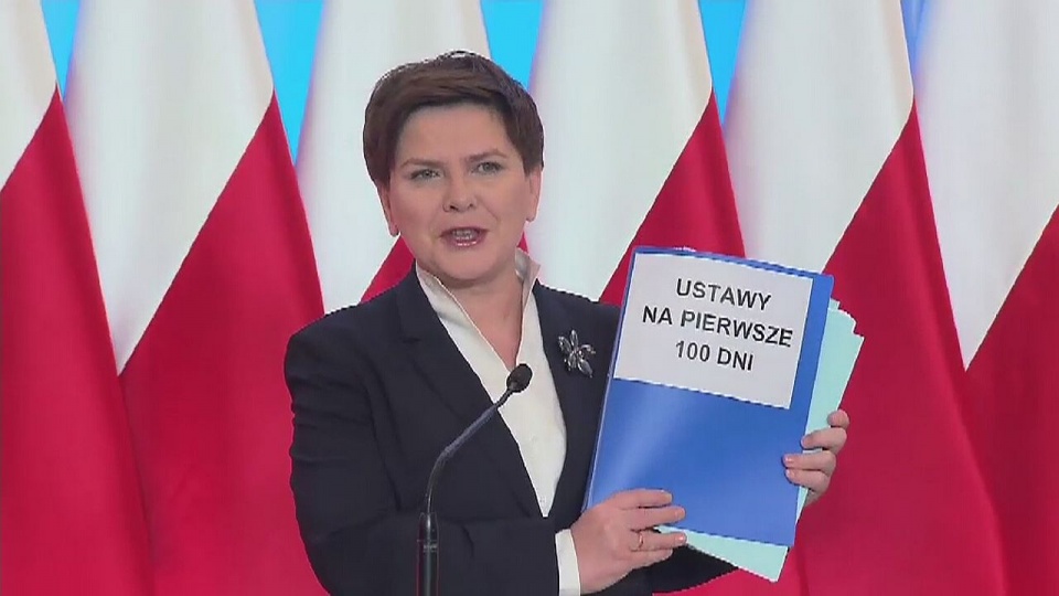 Beata Szydło. Fot. TVN24/x-news