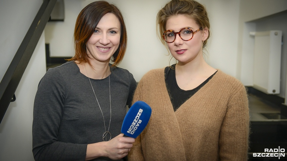 Marta Wierzbicka w "Potyczkach Moniki Pyrek". Fot. Jarosław Gaszyński [Radio Szczecin]