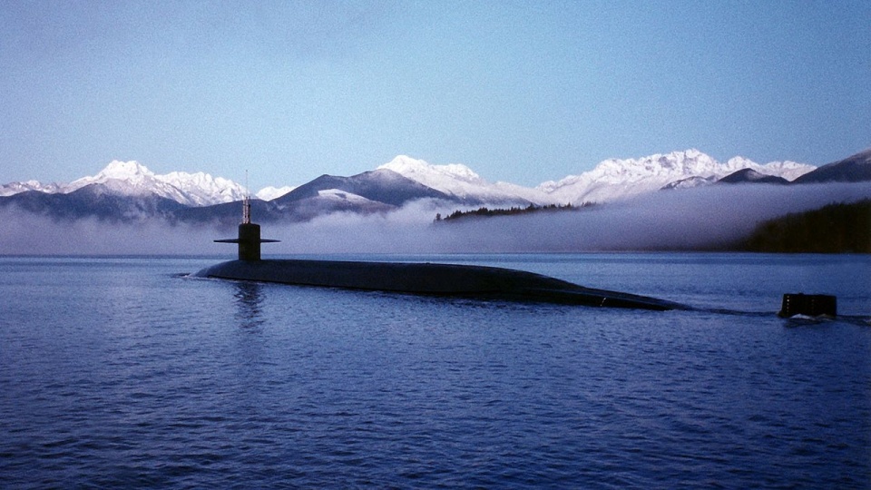 USS Kentucky - amerykański okręt podwodny napędzany przez siłownię jądrową. Fot. www.wikipedia.org / U.S. Navy