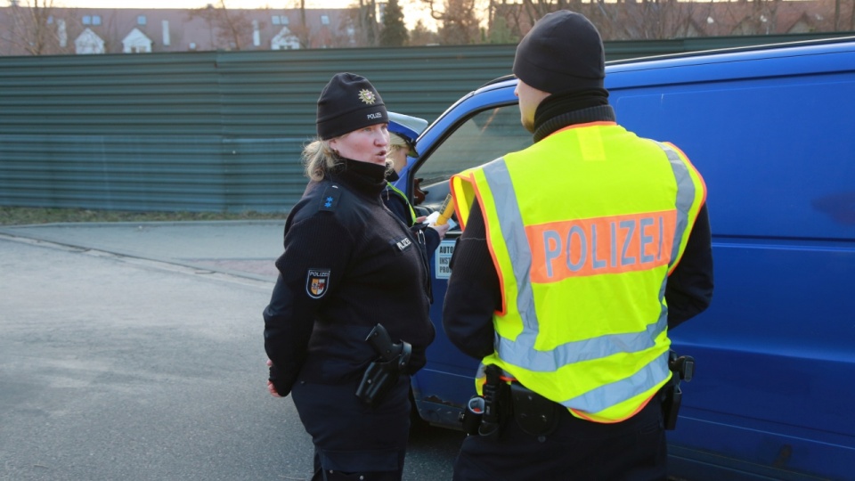 Patrol niemieckiej i polskiej policji w Świnoujściu. Fot. iswinoujscie.pl