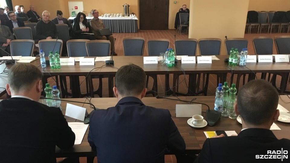 Minister w szczecinie prezentował ustawę o odbudowie przemysłu stoczniowego. Fot. Andrzej Kutys [Radio Szczecin]