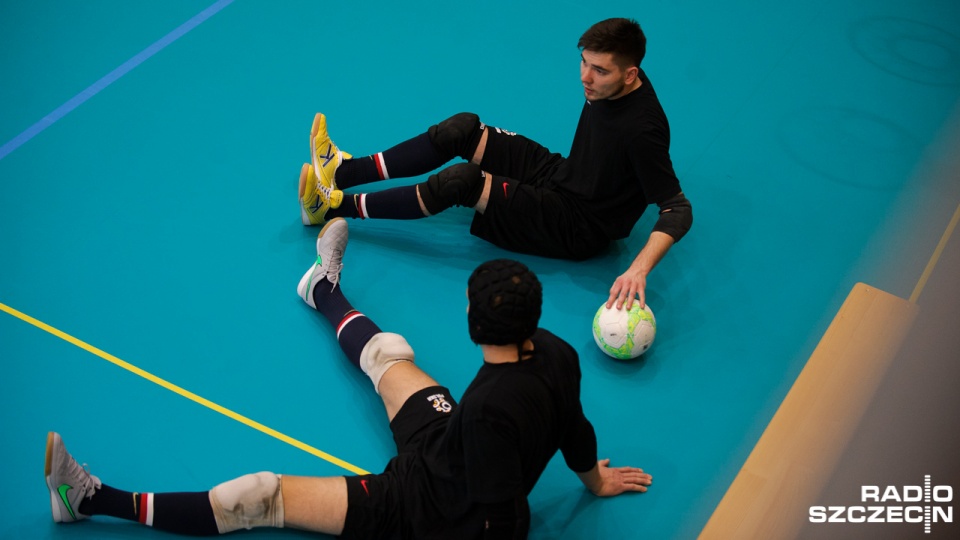 Reprezentacja futsalu w Policach przed meczem Polska-Kazachstan. Fot. Konrad Nowak [Radio Szczecin]