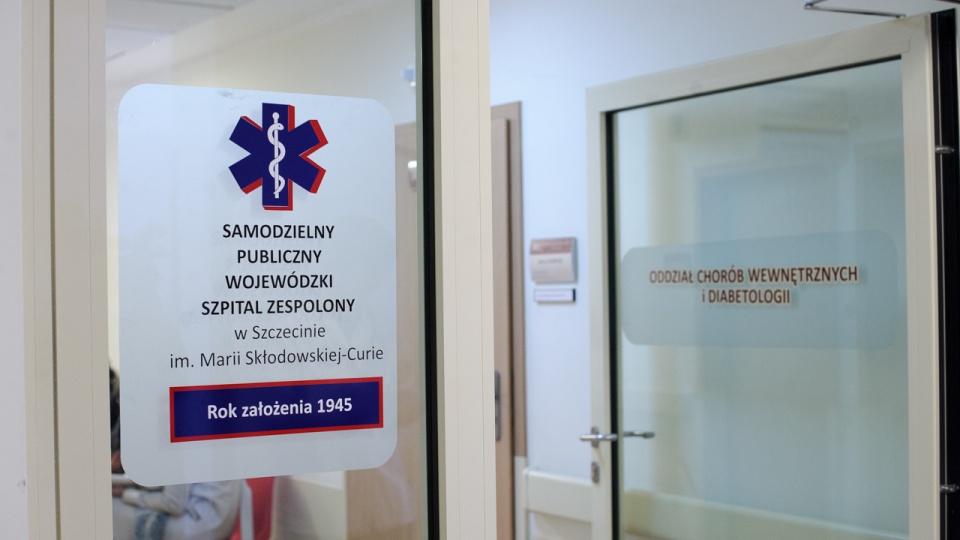 Oddział geriatryczny zostanie przeniesiony do budynku A, z którego właśnie przeniesiono oddział kardiologiczny. Fot. Konrad Nowak [Radio Szczecin]