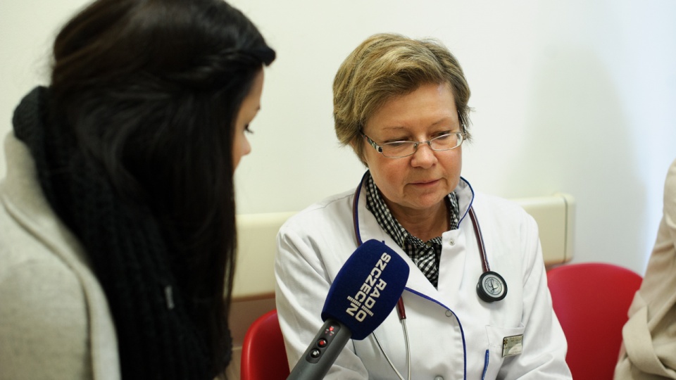 Urszula Majewska, ordynator oddziału geriatrycznego w szpitalu wojewódzkim. Fot. Konrad Nowak [Radio Szczecin]