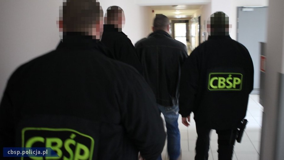 42-latka zatrzymali w Gryficach funkcjonariusze CBŚP. Fot. CBŚP, źródło: www.zachodniopomorska.policja.gov.pl