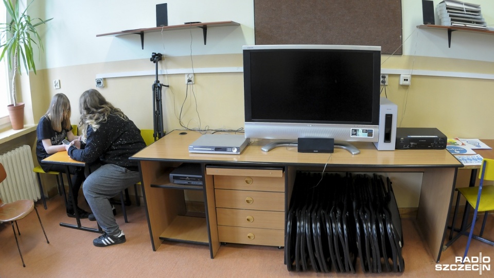 Pokój ciszy w Gimnazjum nr 20 w Szczecinie. Fot. Jarosław Gaszyński [Radio Szczecin]
