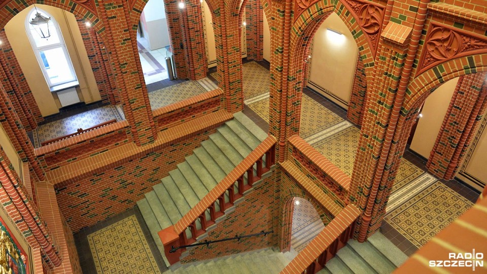 Czerwony Ratusz. Fot. Łukasz Szełemej [Radio Szczecin]