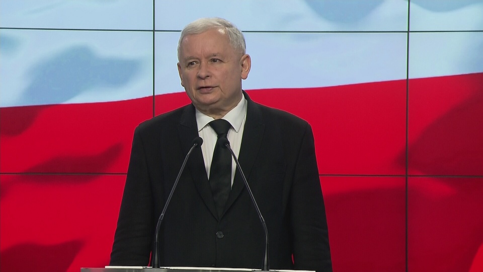 Jarosław Kaczyński. Fot. TVN24/x-news