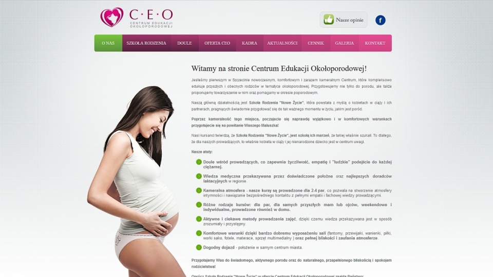 Jak usypiać dziecko? Warsztaty dla ciężarnych. Fot. www.szkolarodzenia-ceo.pl