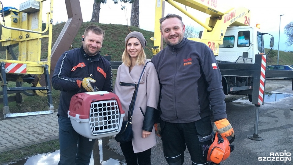 Agata Bursztynowicz, Paweł Hapanowicz i Dariusz Kobylczak. Fot. Anna Łukaszek [Radio Szczecin]