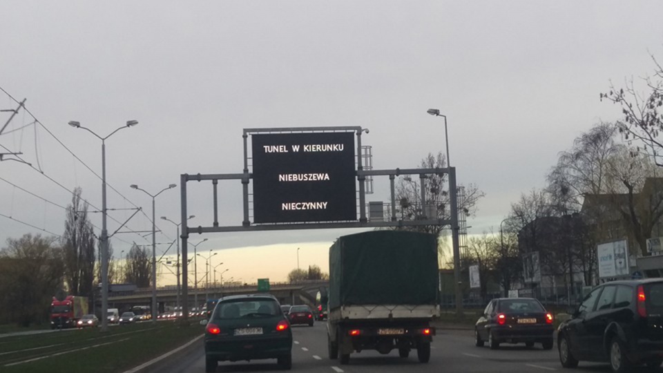 Tunel w kierunku Niebuszewa nieczynny. Fot. Szymon Gancarczyk