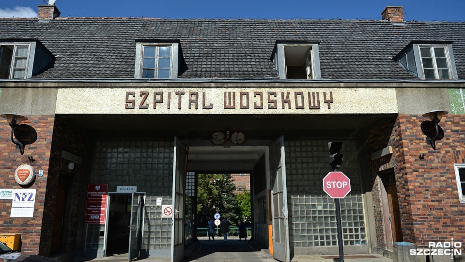 Szpital Wojskowy w Szczecinie. Fot. Łukasz Szełemej [Radio Szczecin/Archiwum]