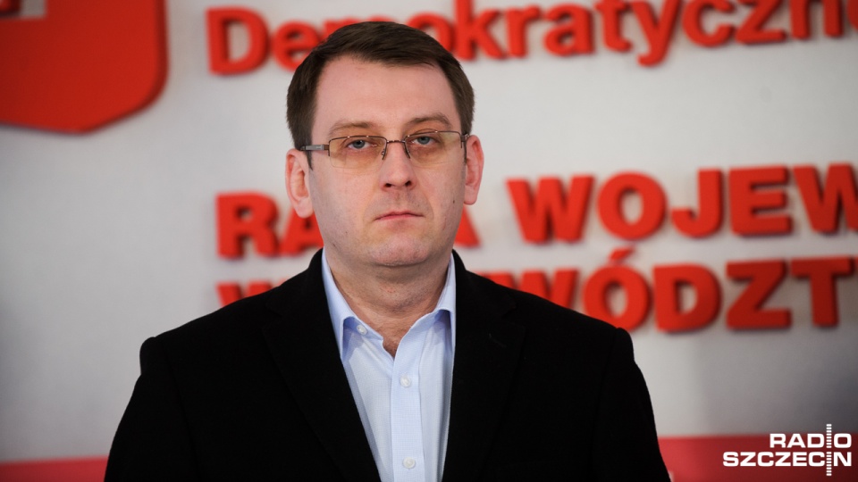 Dawid Krystek wybrany nowym-starym przewodniczącym Sojuszu Lewicy Demokratycznej w Szczecinie. Fot. Konrad Nowak [Radio Szczecin/Archiwum]