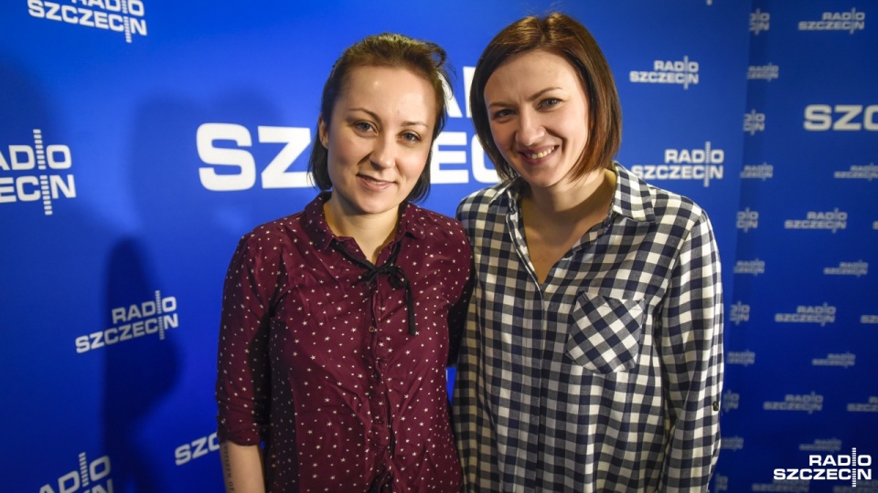 Paulina Przybysz i Monika Pyrek. Fot. Jarosław Gaszyński [Radio Szczecin]