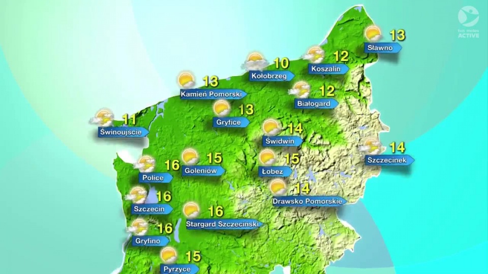 Pogoda na poniedziałek. Fot. TVN Meteo Active/x-news