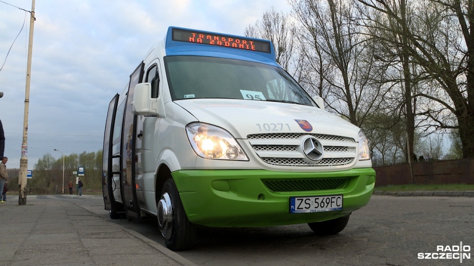Ruszył transport miejski na telefon. Fot. Piotr Rakowski [Radio Szczecin]