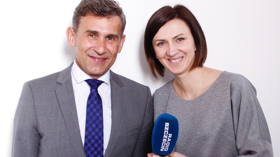 Robert Korzeniowski był gościem w audycji "Potyczki Moniki Pyrek". Fot. Agnieszka Świderska