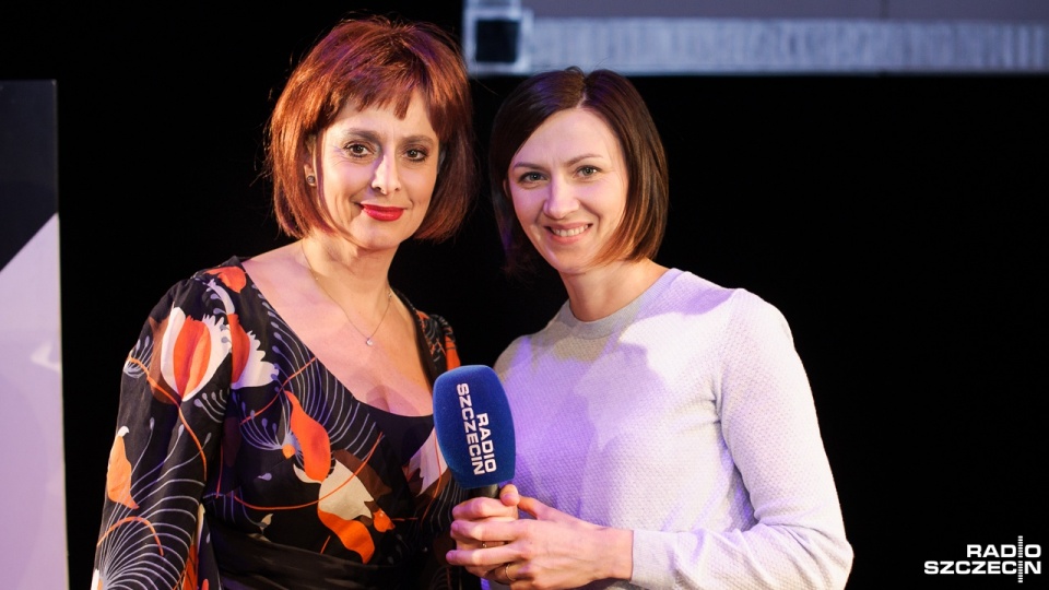 Wizyta u lekarza zakończyła się decyzją o otworzeniu domu weselnego - tak aktorka Anna Korcz mówiła w "Potyczkach Moniki Pyrek". Fot. Konrad Nowak [Radio Szczecin]