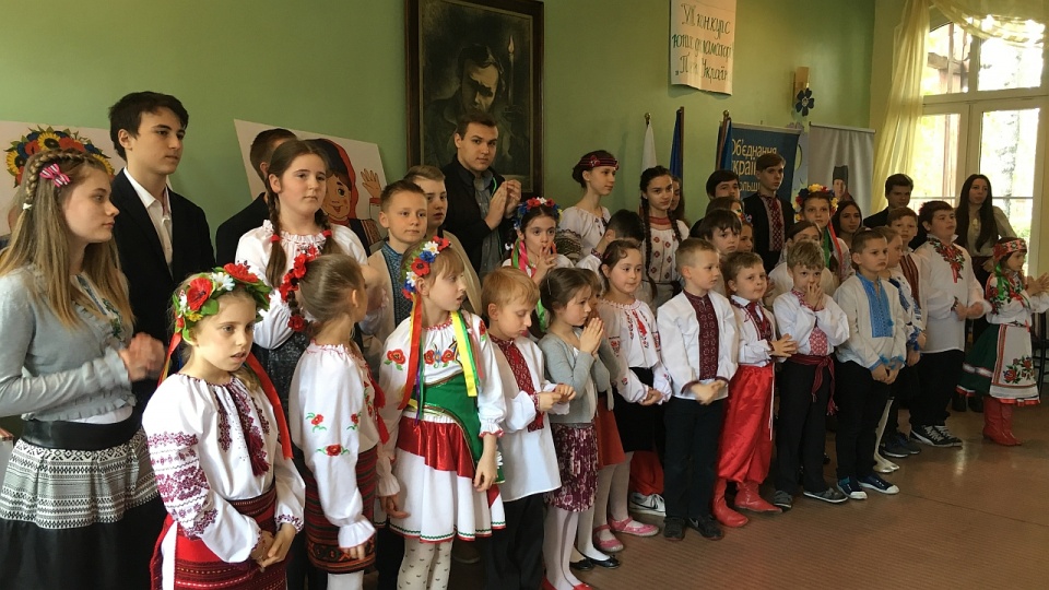 70 dzieci i młodzieży pochodzenia ukraińskiego wzięło udział w ósmym Ogólnopolskim konkursie recytatorskim mniejszości ukraińskiej. Fot. Małgorzata Frymus [Radio Szczecin]