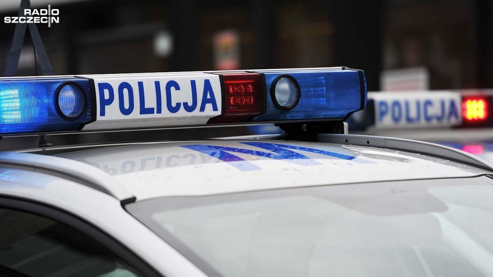 Okoliczności zderzenia wyjaśniają policjanci. Fot. Łukasz Szełemej [Radio Szczecin/Archiwum]