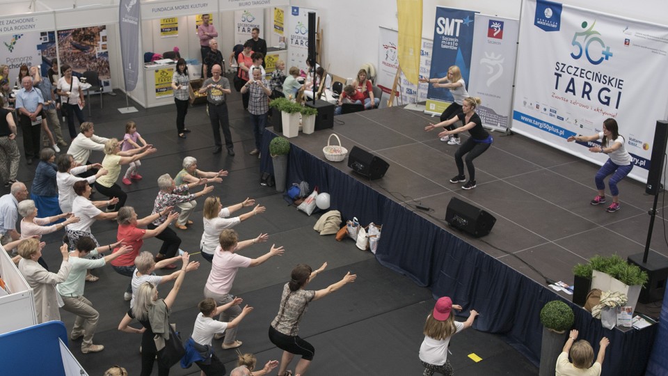 Szczecińskie Targi 50+. Fot. Michał Kiełpiński [Radio Szczecin]