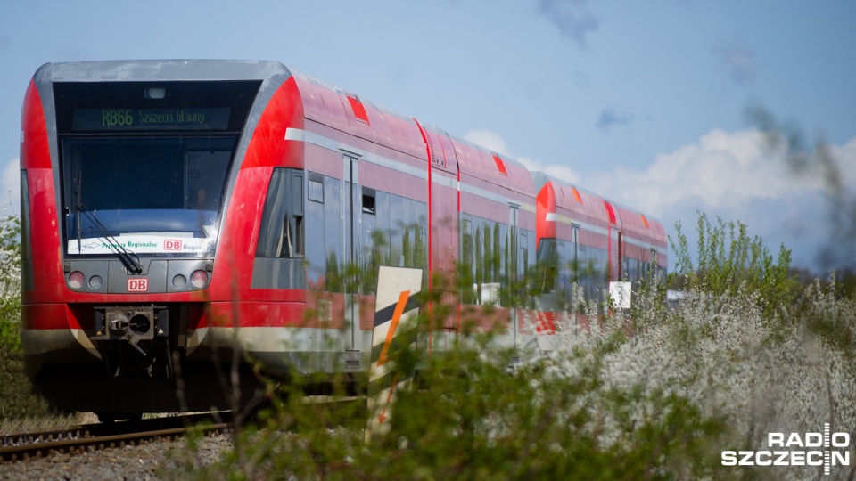 Awaria pociągu na trasie Angermünde-Szczecin. Fot. Konrad Nowak [Radio Szczecin]