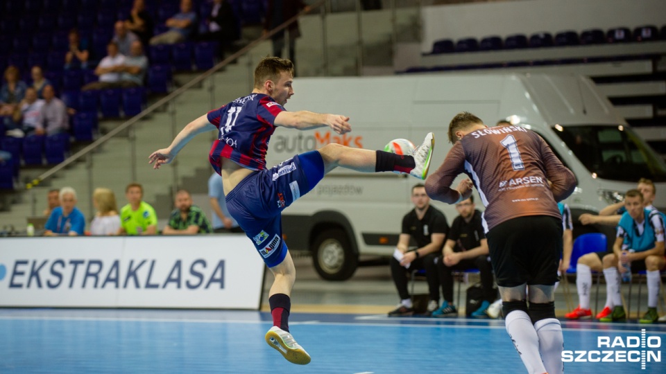 Pogoń 04 Szczecin - Gatta Zduńska Wola 0:2. Fot. Konrad Nowak [Radio Szczecin]