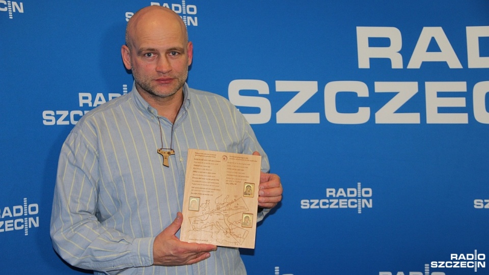 Wojciech Jakowiec wyruszy w piątek z Kazania. Fot. Piotr Kołodziejski [Radio Szczecin]