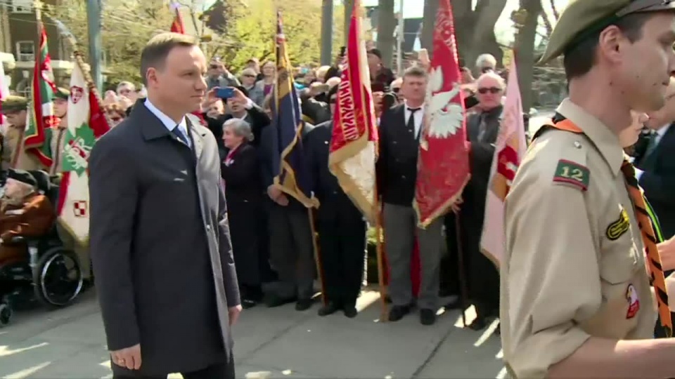 Prezydent RP rozpoczął wizytę w Kanadzie. Fot. TVN24/x-news