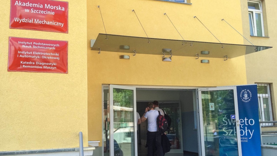 Wydział Mechaniczny Akademii Morskiej. Fot. Michał Kiełpiński [Radio Szczecin]