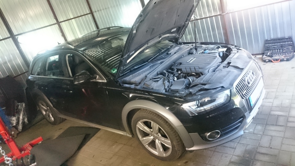 Zachodniopomorscy policjanci odzyskali warte 120 tys. zł audi skradzione na terenie Niemiec. Fot. KWP w Szczecinie