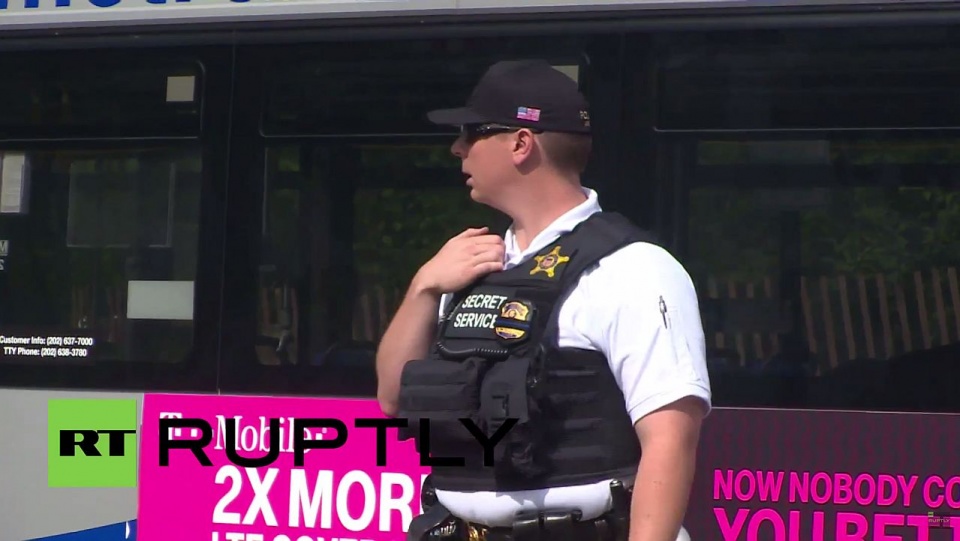Agent Secret Service. Fot. Ruptly TV