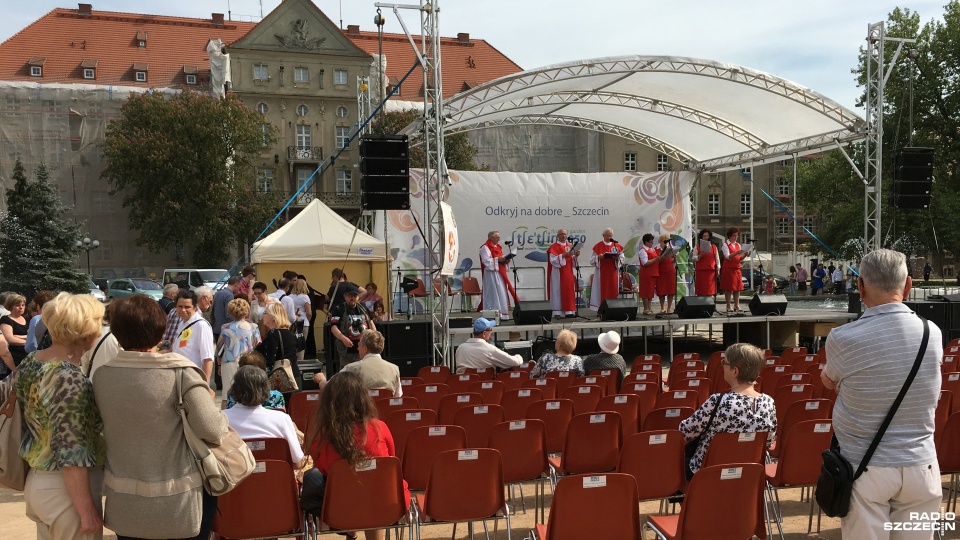 Od tygodnia w Szczecinie trwa misja ewangelizacyjna "Talitha Kum". Fot. Michał Król [Radio Szczecin]