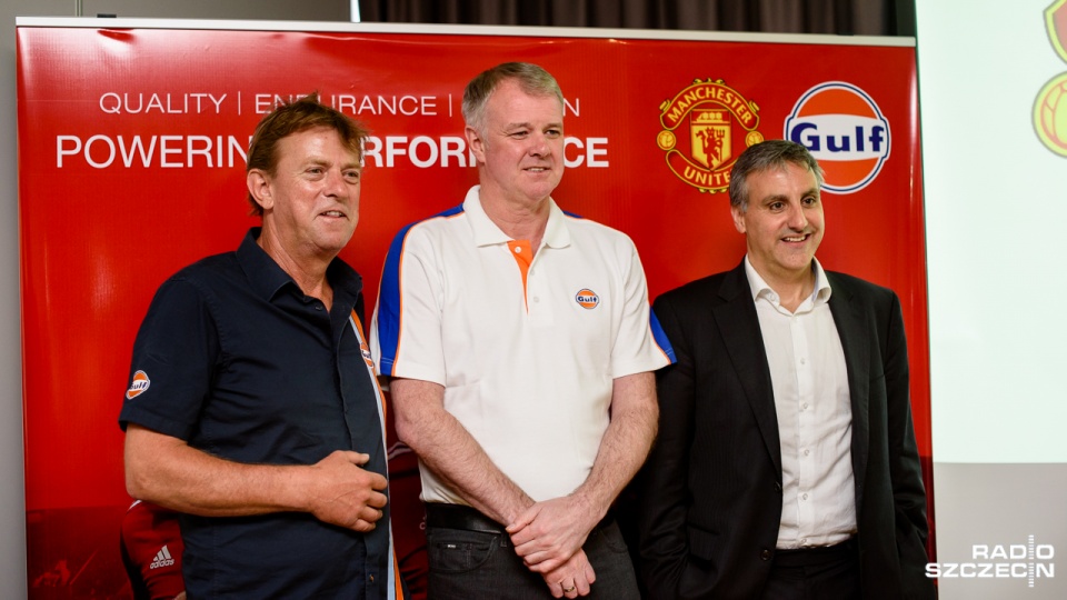 Gary Pallister były piłkarz Manchesteru United i reprezentacji Anglii odwiedził w piątek Szczecin. Fot. Konrad Nowak [Radio Szczecin]