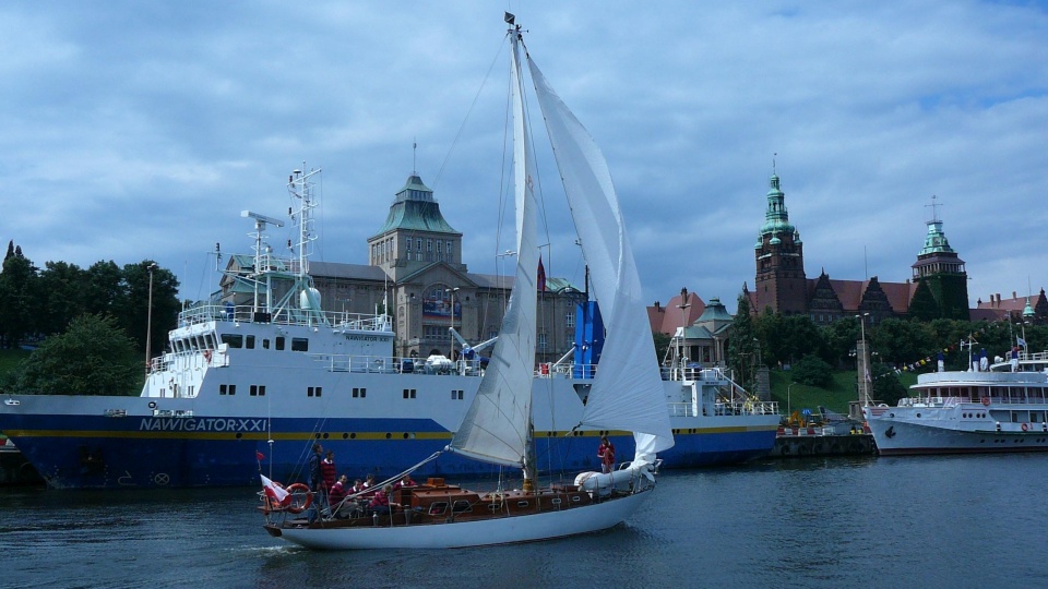 Jacht Magnolia. Fot. Wiesław Seidler