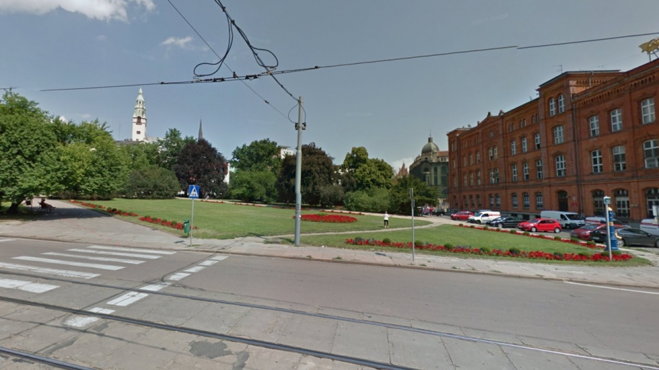 Plac przy ulicy Świętego Ducha w Szczecinie. Fot. www.google.pl/maps