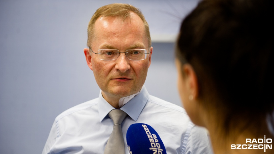 Prof. Bogusław Machaliński, kierownik Katedry Fizjopatologii i Zakładu Patologii Ogólnej z Pomorskiego Uniwersytetu Medycznego. Fot. Konrad Nowak [Radio Szczecin]