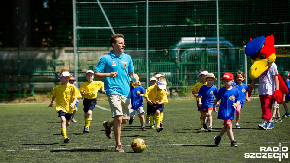 Sportowy dzień przedszkolaków z regionu. Fot. Konrad Nowak [Radio Szczecin]