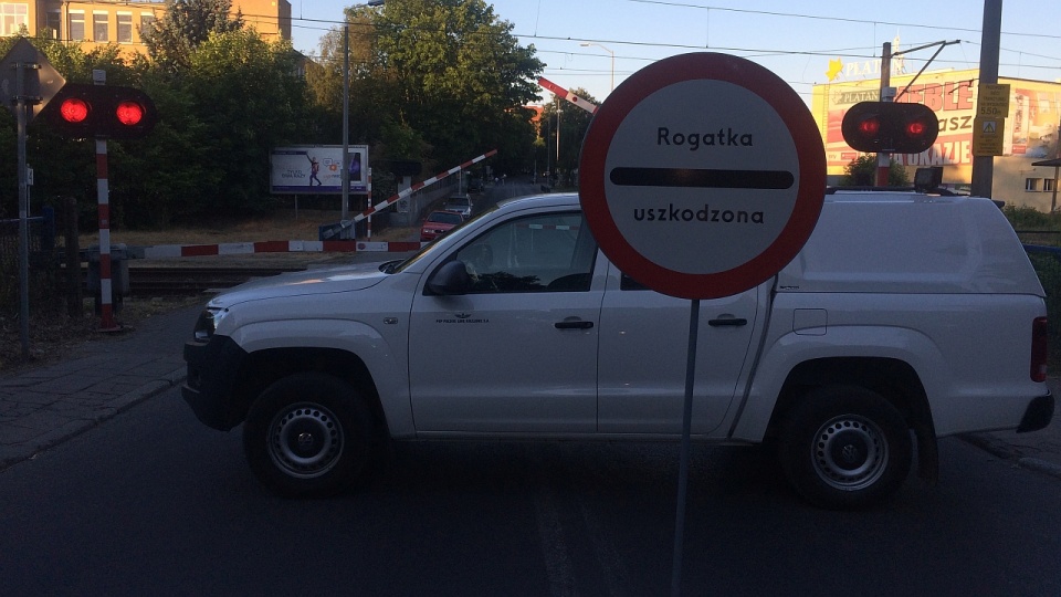 Przejazd kolejowy na ul. Jagiellońskiej. Fot. Jacek Mrówczyński