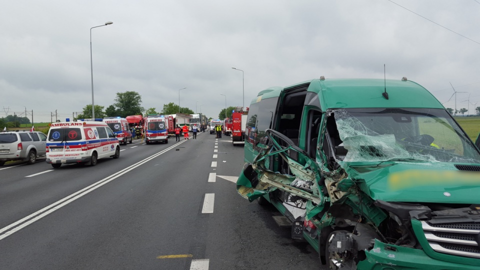 Śmiertelny wypadek na drodze S3 koło Wolina. Fot. Andrzej Ryfczyński/ikamien.pl