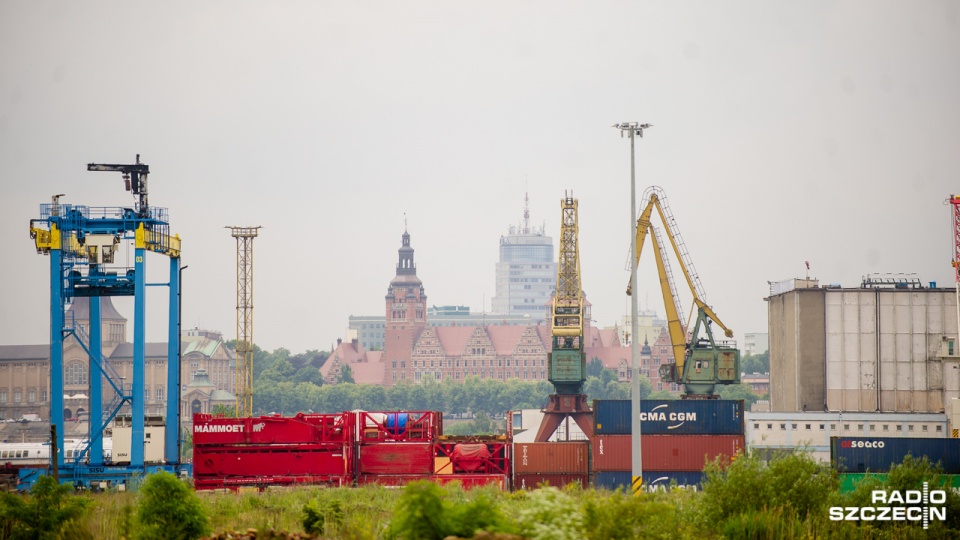 Szczeciński port. Fot. Konrad Nowak [Radio Szczecin]